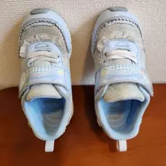 ライトブルー メッシュスニーカー シナモロール