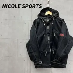 NICOLE SPORTS ニコルスポーツ ビンテージ スキーウェア L 黒