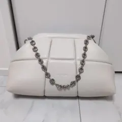 ADD CULUMN アドカラム PUFF チェーンショルダーバッグ 　ホワイトのサムネイル