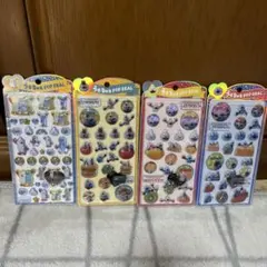 うるちゅるポップシール　パペットスンスン4種セット