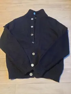 ネイビー カーディガン