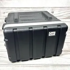 音響機器用　6Uラックケース 黒 奥行48cm 6U ラックケース キャスター付き 音響機材 PA | 出張買取 東京