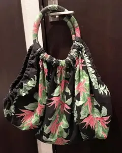 フラ バッグ 大　ハワイアン トートバッグ フラダンス