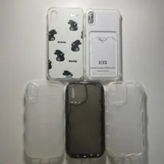 iPhoneX・XS ケース 5点セット