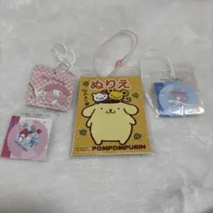 サンリオ ステッカー セット マイメロディ ポムポムプリン シナモン ノベルティ