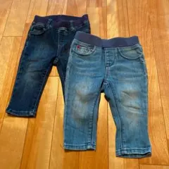 ギャップ　デニムパンツ　2本セット