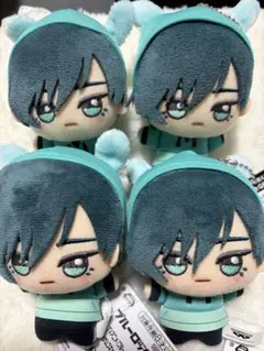 ブルーロック ちびぐるみ casual bunny 糸師凛　4点