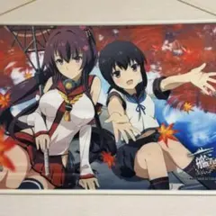 劇場版 艦隊これくしょん 艦これ 劇場グッズ 吹雪＆大和 B3タペストリー