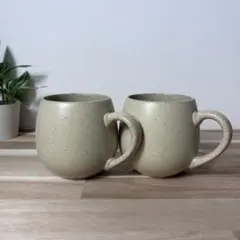【新品・限定品】美濃焼　陶器 マグカップ 2個 セット