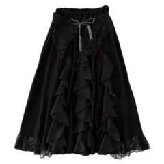 h.naoto FRILL ロリータゴシックロリータゴスロリデザインスカート