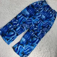 trvo BLUE CAMO FUR POCKET SWEAT PANTS - メルカリ