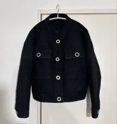 sullen メルトンウールショート コート archive