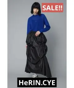 【新品未使用】Herin.CYE/ヘリンドットサイグラジュアリーバルーンスカートのサムネイル