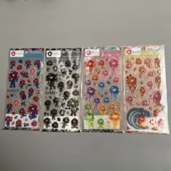 ミャクミャク　シール　クリアキャンディ　 4枚セット　クリアシール