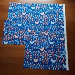 マリメッコ/生地/廃盤】ムスティッカマア ⑤ 約72cm×約73〜88cm - メルカリ
