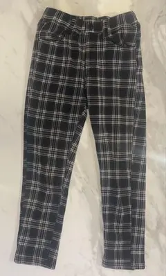 【チェック柄 140cm パンツ】