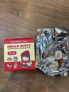 韓国限定サンリオ　ハローキティ　レア　キティちゃん　キーホルダー　くり