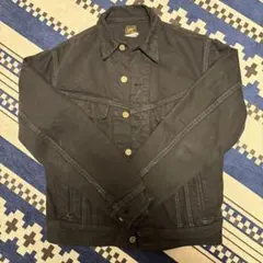 Lee ブラック デニムジャケット サイズ18表記