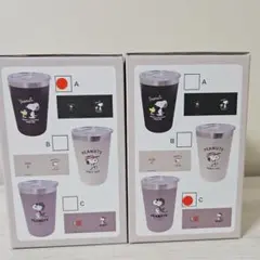 スヌーピー 蓋付きステンレスタンブラー 約360ml