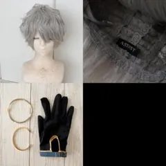 あんスタ　Knights　ナイツ　瀬名泉　新ユニット　ウィッグ＋手袋＋腕輪