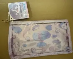 じんべえさんクリアフラットペンポーチのサムネイル