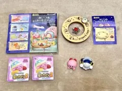 星のカービィ　きらきら星空キャンプ⑤ と　ガチャガチャ　全3点セット