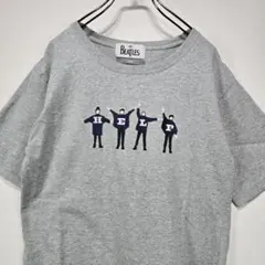 SHIPS　コラボ　Tシャツ　M　THE BEATLES　刺繍　リユース　古着