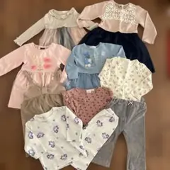 女の子　子供服　10点セット売り 90 100