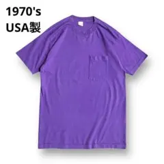 1970's USA製 BVD 無地 ポケットTシャツのサムネイル