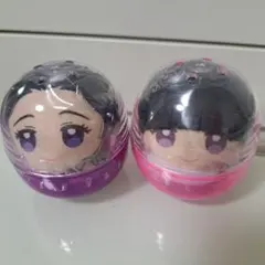 【鬼滅の刃】かぷっこふれんず2 マスコット 胡蝶しのぶ、栗花落カナヲ　胡蝶しのぶ