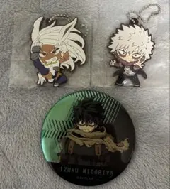 僕のヒーローアカデミア キーホルダー＆缶バッジセット