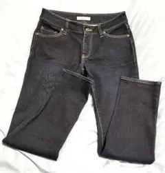 Comfort basic スキニーデニムパンツ 裏起毛 L ワンウォッシュ