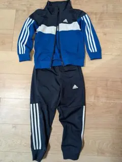adidas キッズ ジャージ 上下セット 110cm