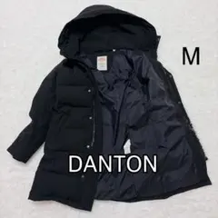 DANTON タッサーダウンコート ブラック M ダウンジャケット 894