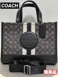 COACH コーチ シグネチャー ストライプ トートバッグ 2WAY C8416