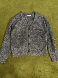 グローバルワーク★シャギーカーディガン★シルバー