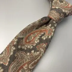 【未使用級】Holliday & Brown ハンドメイド ウールタイペイズリー