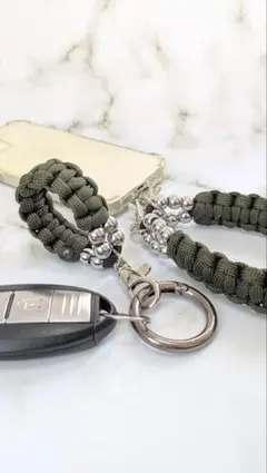 【037-1】2個セット＊ハンドストラップ＊キーホルダー