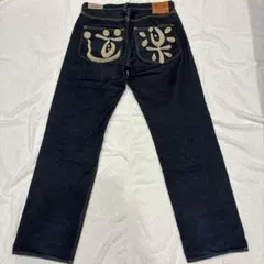 【希少・美品】EVISU エヴィス 道楽 DOWLUCK 刺繍デニム 34×34