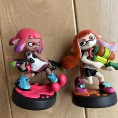 amiiboガール2体（スプラトゥーン　アミーボ）