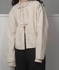 ribbon design tops Ivoryのサムネイル