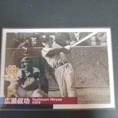広瀬純功 外野手 217 センチュリー・ベストトイン