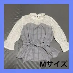 洋服⑪　（チェック）　Mサイズ
