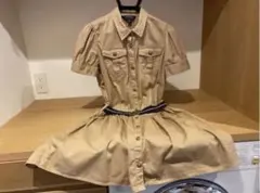 Polo Ralph Lauren 半袖ワンピース 16ベージュ
