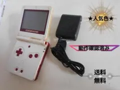 ★ゲームボーイアドバンスSP ファミコンカラー 本体+ACアダプタ【動作確認済】