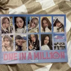 twice 入場特典　one in a mill10n 映画　トレカ　カード