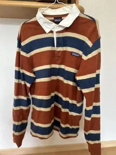 patagonia ストライプ ラガーシャツ S