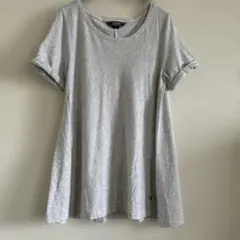 LANDS'END 半袖Tシャツ グレー Mサイズのサムネイル