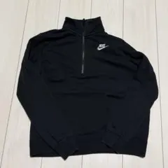 【美品】NIKE ハーフジップパーカー M