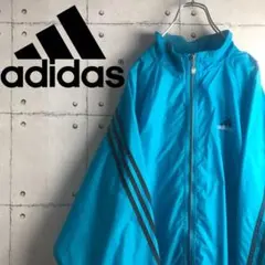 【激レア】90s アディダス ナイロンジャケット スリーストライプ 国旗タグ